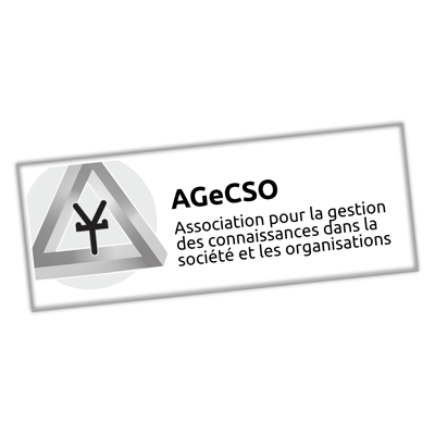 AGeCSO, Association pour la gestion des connaissances dans la société et les organisations