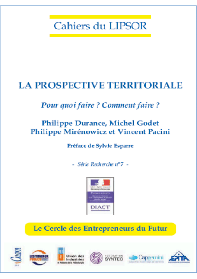 Les méthodes et les outils de la prospective Territoriale